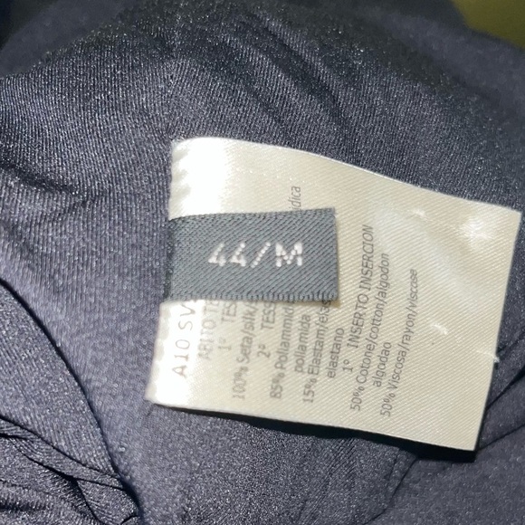 Giambattista Valli Black Empire Corset Waist Midi Formal Dress Black Tie Medium - Picture 10 of 10